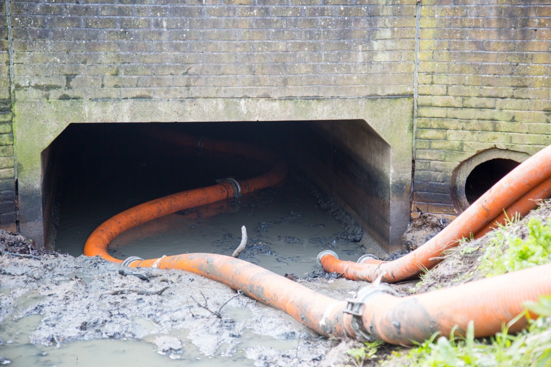 Drain Jetting in action - 4