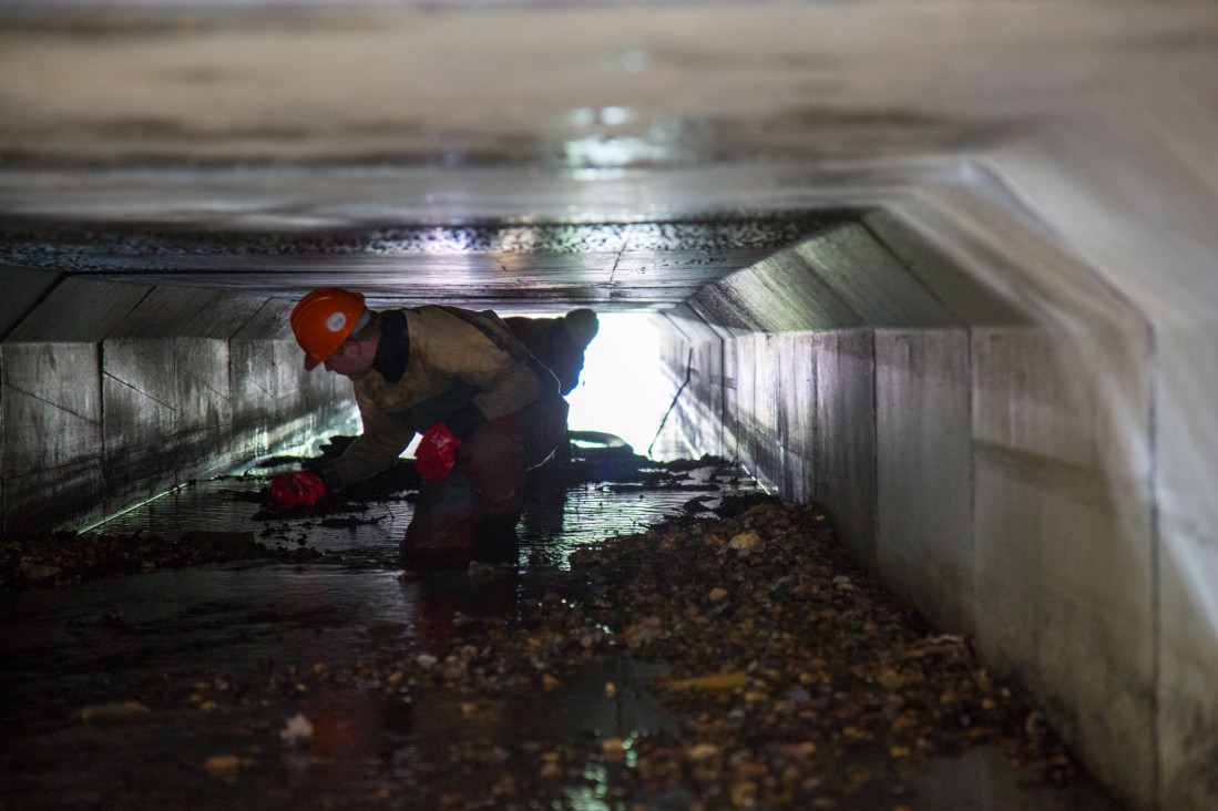 Drain Jetting in action - 5
